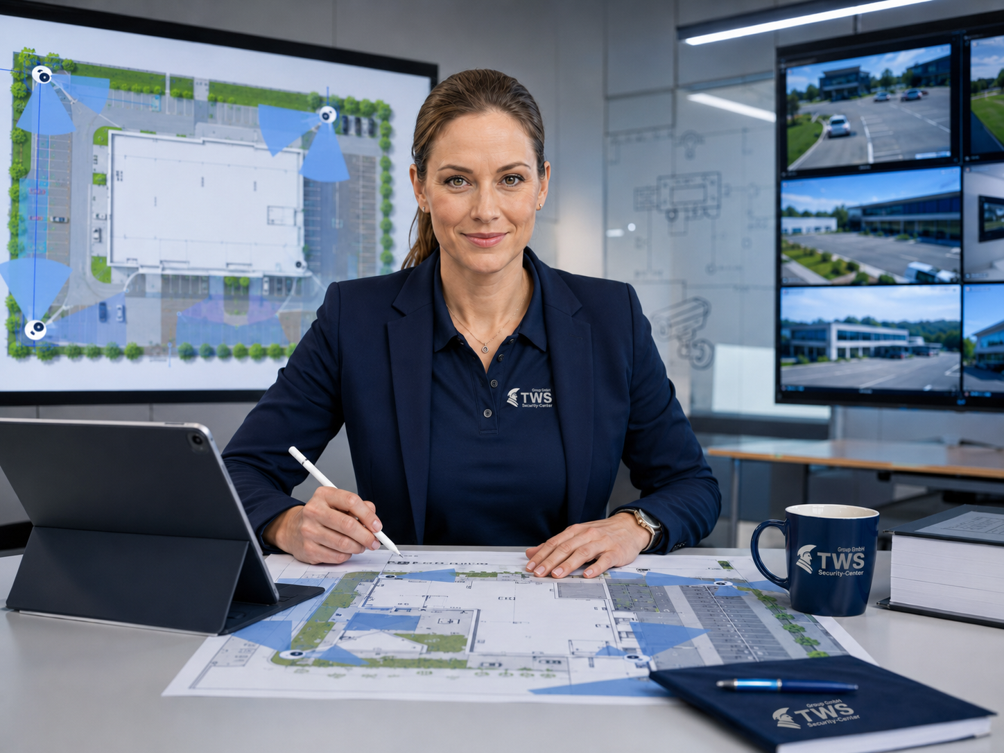 Datenschutzorientierte Vorplanung einer Videoüberwachungsanlage bei TWS